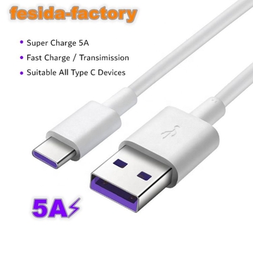 Factory Hot Sales 5A type C Fast Lightning charging cable