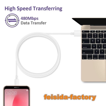 Factory Hot Sales 5A type C Fast Lightning charging cable